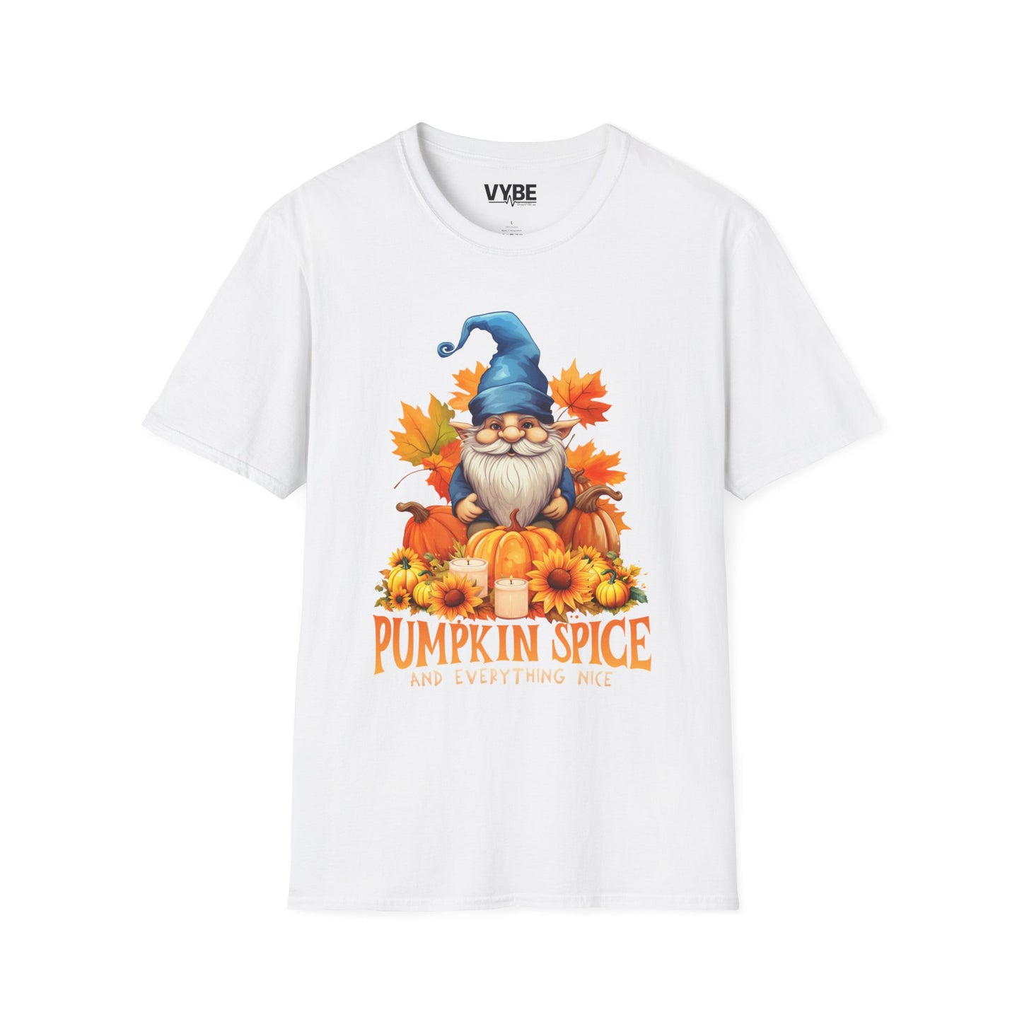 Cozy Pumpkin Spice Gnome Tee - VYBE