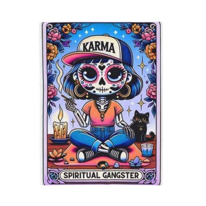 Tarot SG Plush Blanket for Spiritual Comfort and Cozy Vibes