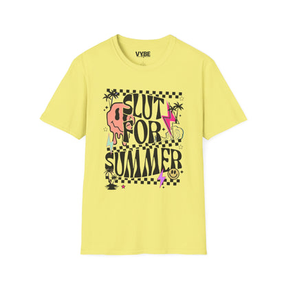 Summer- Slut For Summer T-Shirt - VYBE Shop