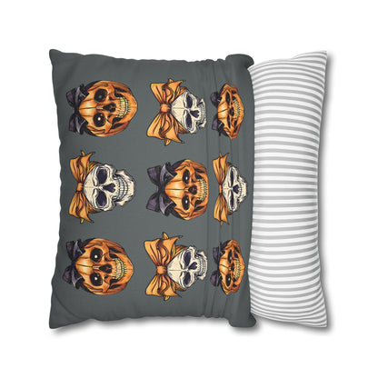 Halloween Skull Decor Pillowcase for Spooky Autumn Decoration and Perfect Gift for Witch Lovers - VYBE Shop