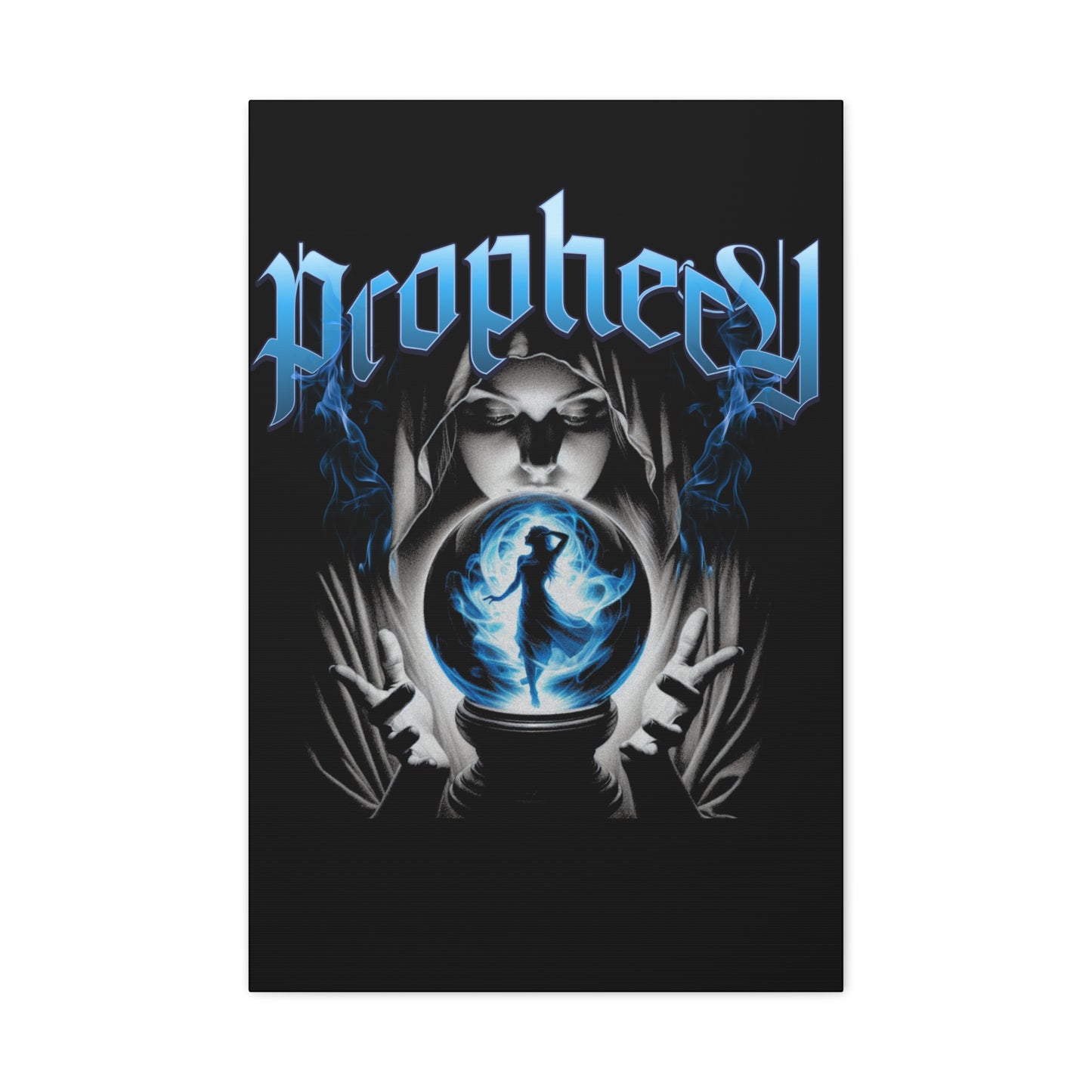 Mystical Wall Art Print, Prophecy Canvas, Home Decor, Unique Gift, Gothic Art, Witchcraft Decor - VYBE Shop