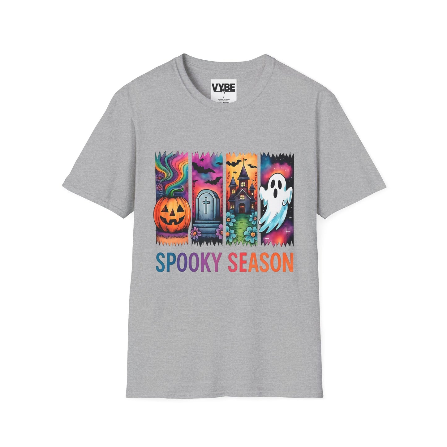 Halloween- Spooky Season T-Shirt - Fall Festivities, Costume Parties, Ghost Lovers, Pumpkin Fans - VYBE Shop