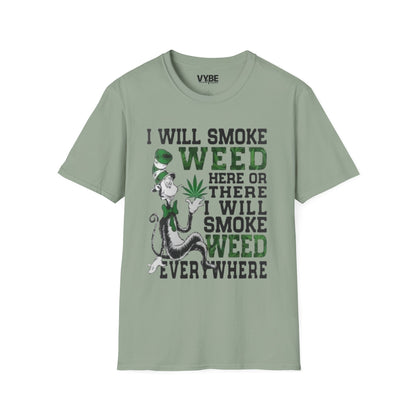 Smoke Weed Everywhere T-Shirt