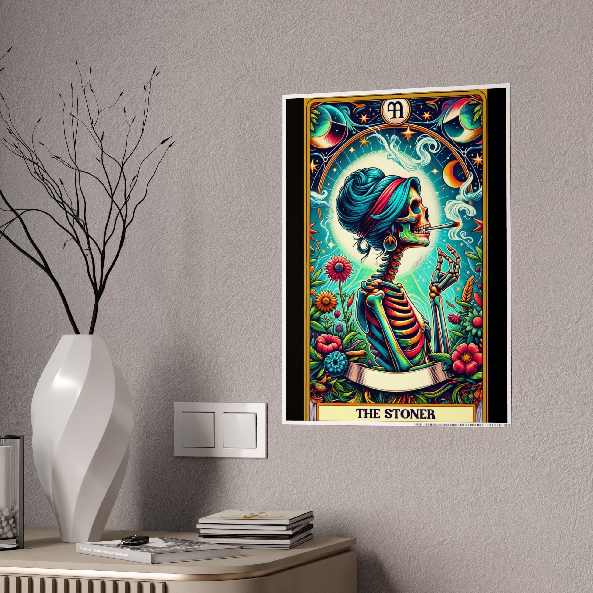 The Stoner- Tarot Wall Art - VYBE Shop