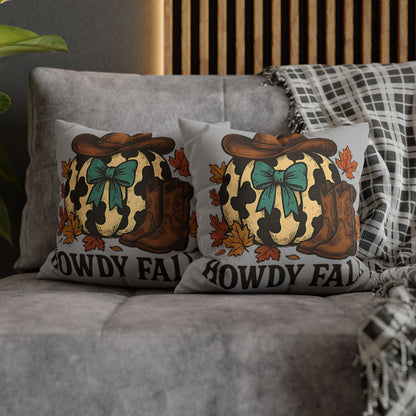 Howdy Fall Decorative Pillowcase - Cozy Autumn Home Decor, Farmhouse Style Decorative Pillow Cover, Perfect Fall Gift - VYBE Shop