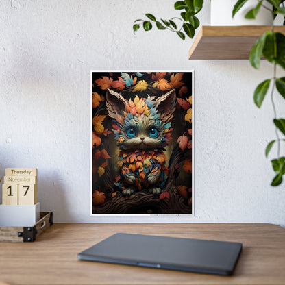 Whimsical Creature Art Print Poster - VYBE Shop