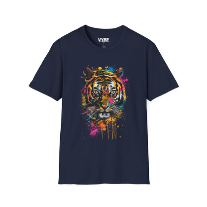 Vibrant- Tiger Graphic Tee - VYBE Shop