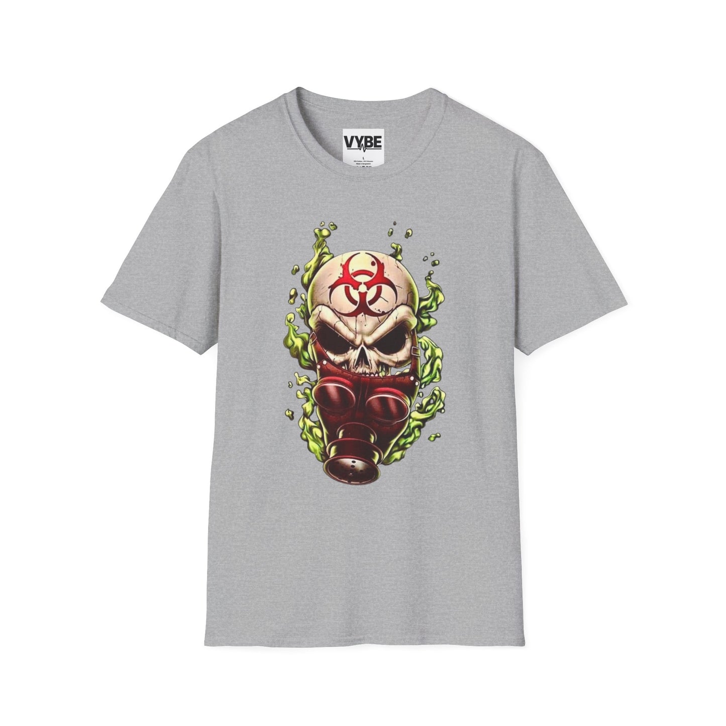 Alternative- Biohazard Skull Unisex T-Shirt - VYBE Shop