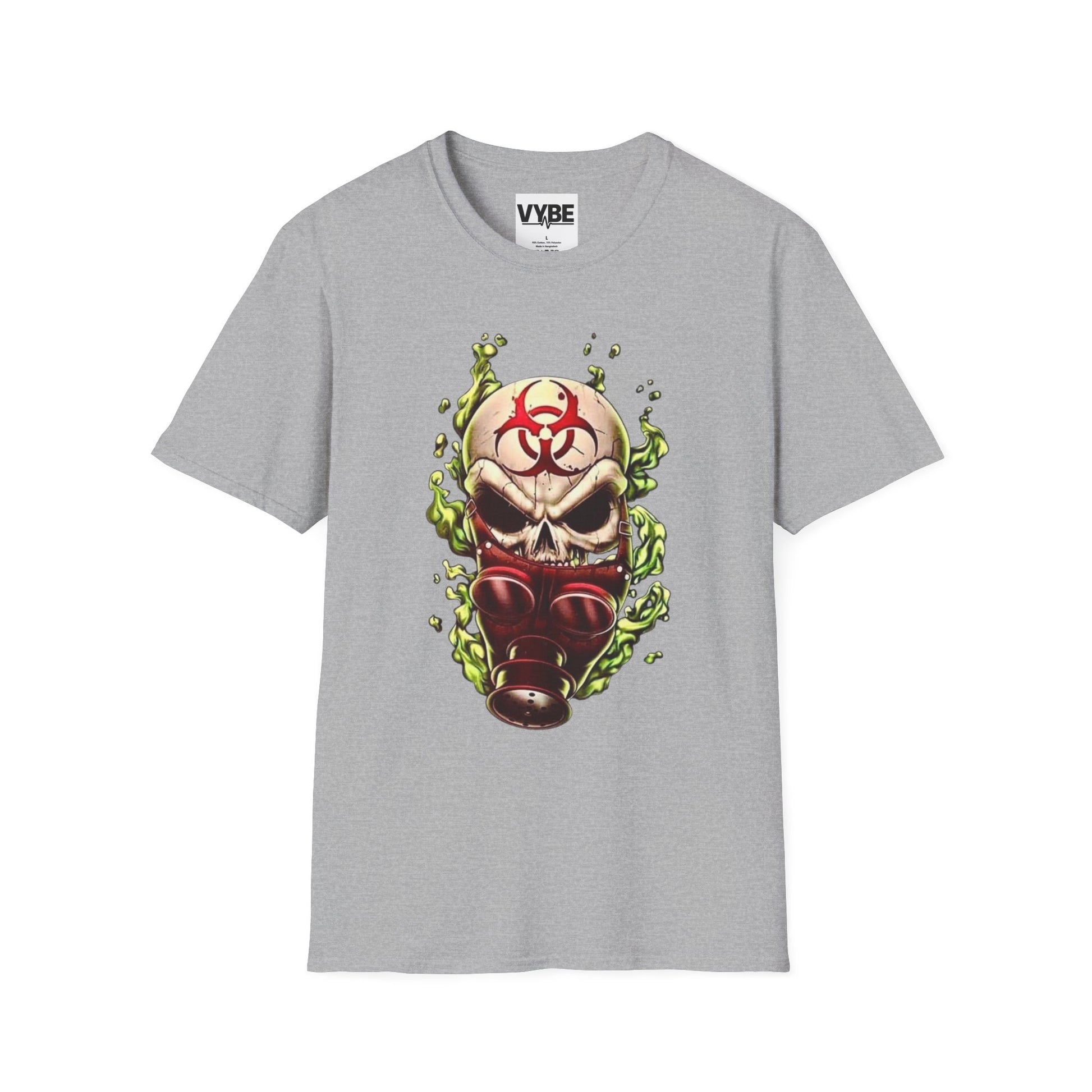 Alternative- Biohazard Skull Unisex T-Shirt - VYBE Shop