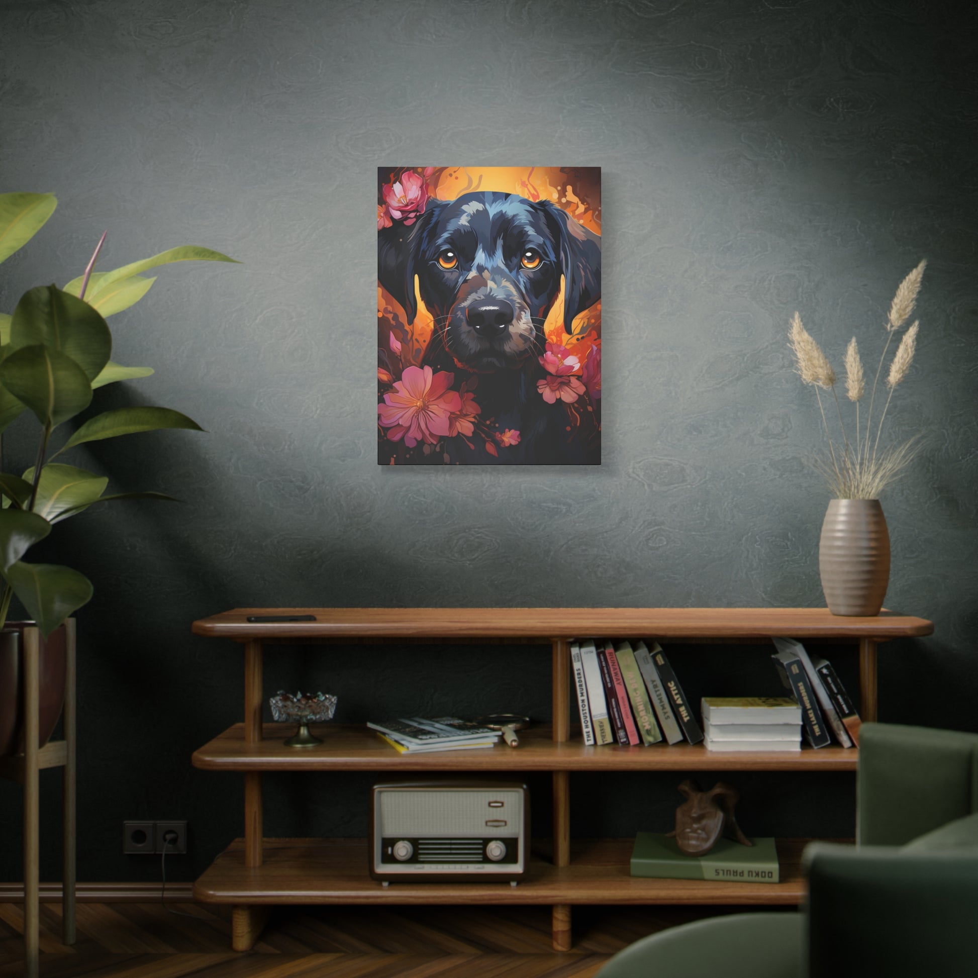 Canvas Beauceron Dog Art Print, Wall Art, Gift For Dog Lover - VYBE Shop