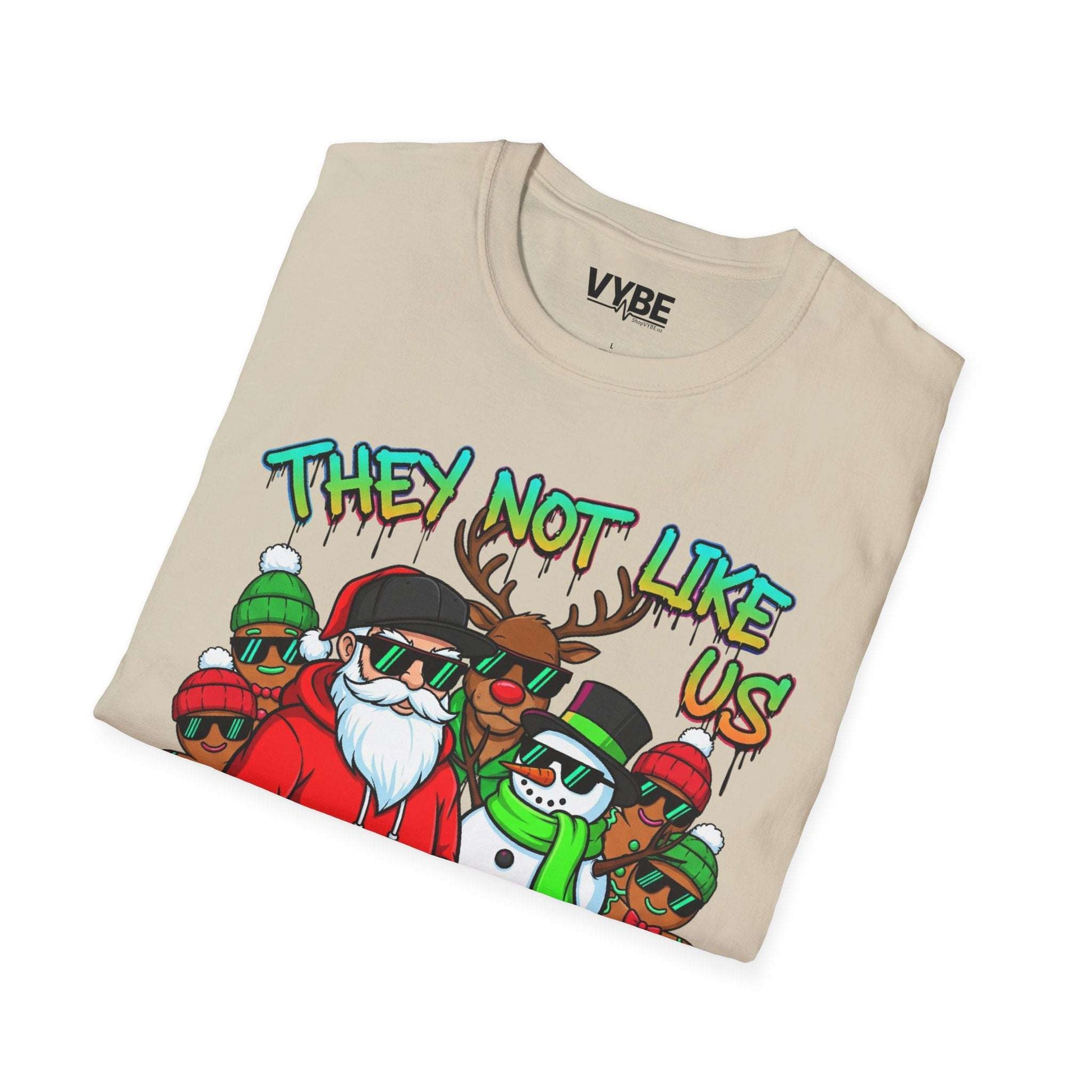 They Not Like Us Santa Tee - VYBE