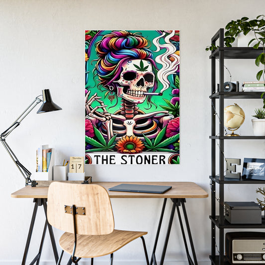 Stoner Tarot Wall Art - The Stoner Wall Poster - VYBE Shop