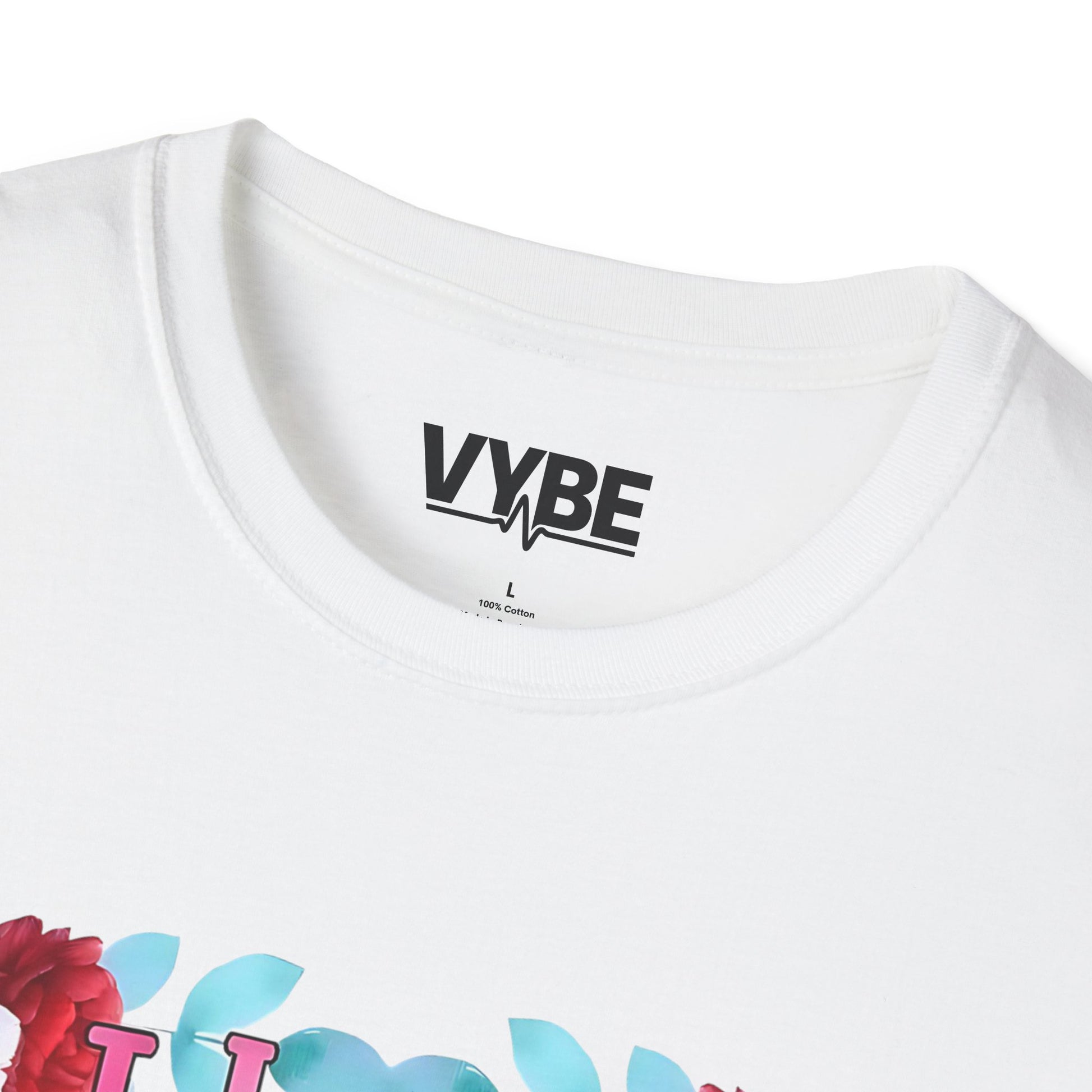 Funny- Floral Quote T-Shirt with 'I Hate Morning People' Design, Casual Wear, Humor Apparel - VYBE Shop