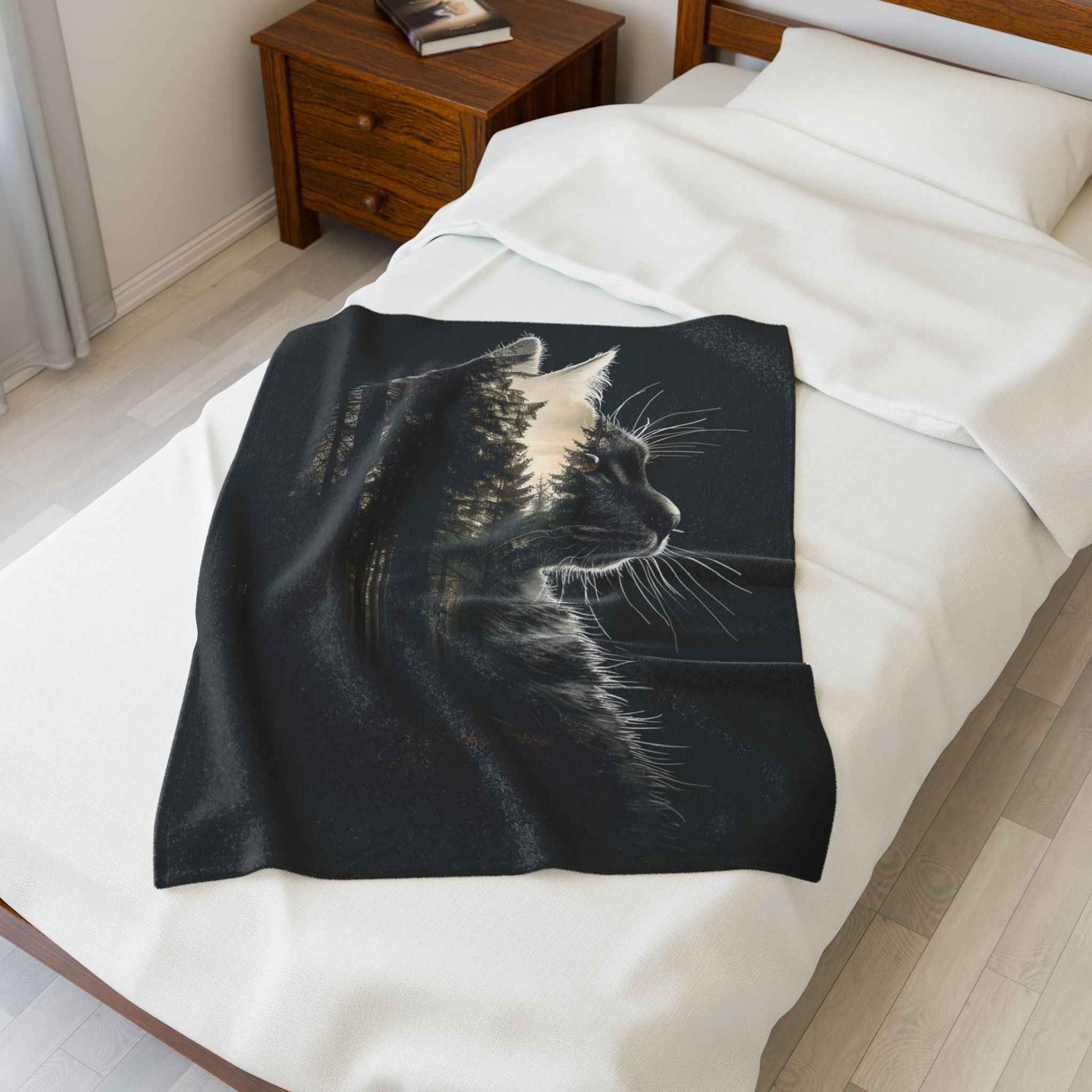 Cozy Cat-Themed Blanket