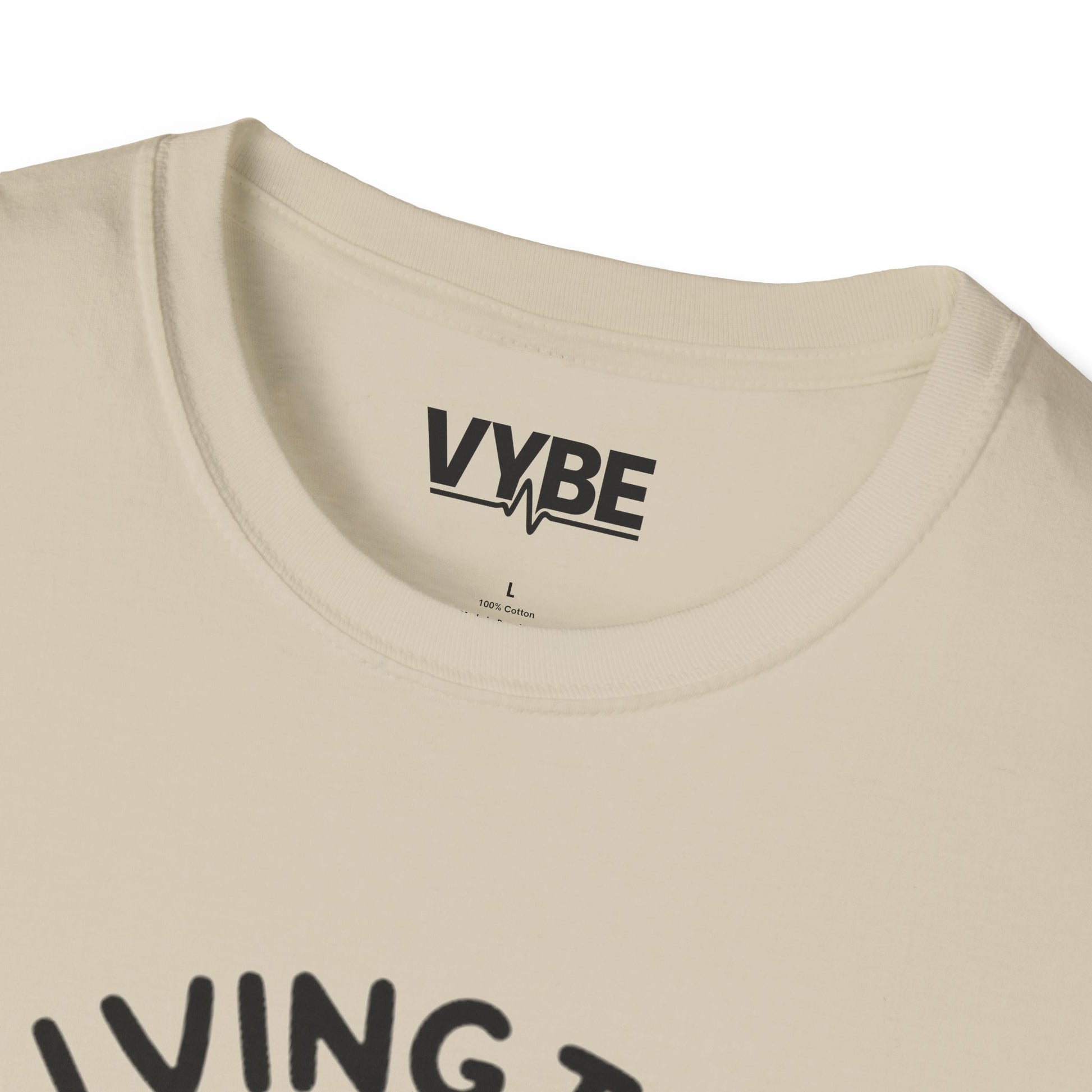 Funny- Living the Dream Skull Graphic T-Shirt - VYBE Shop