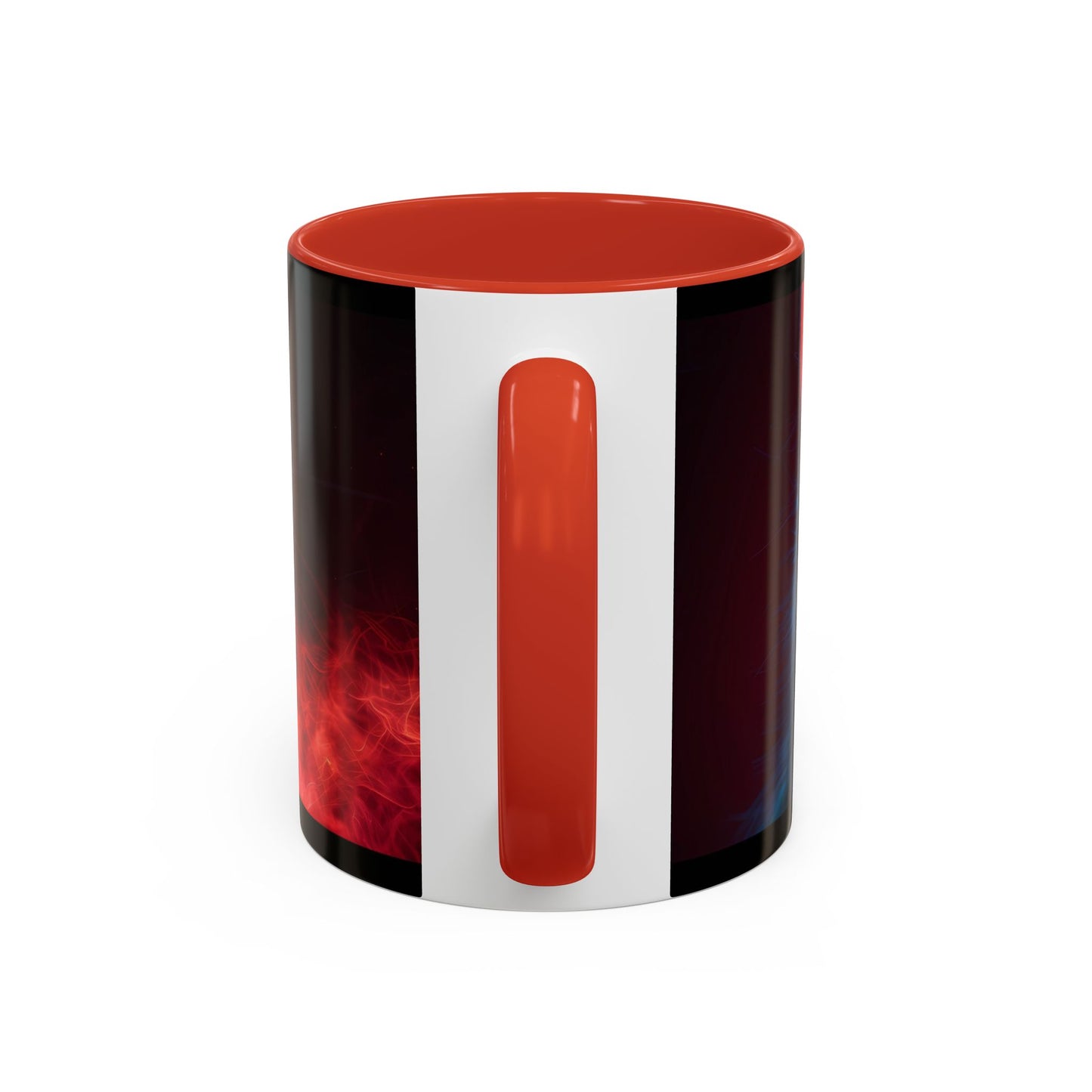 Cosmic Cat Coffee Mug - Vibrant Colorful Design, Cat Lover Gift, Unique Accented Mug, Pet Owner Gift, Cosmic Art Drinkware - VYBE