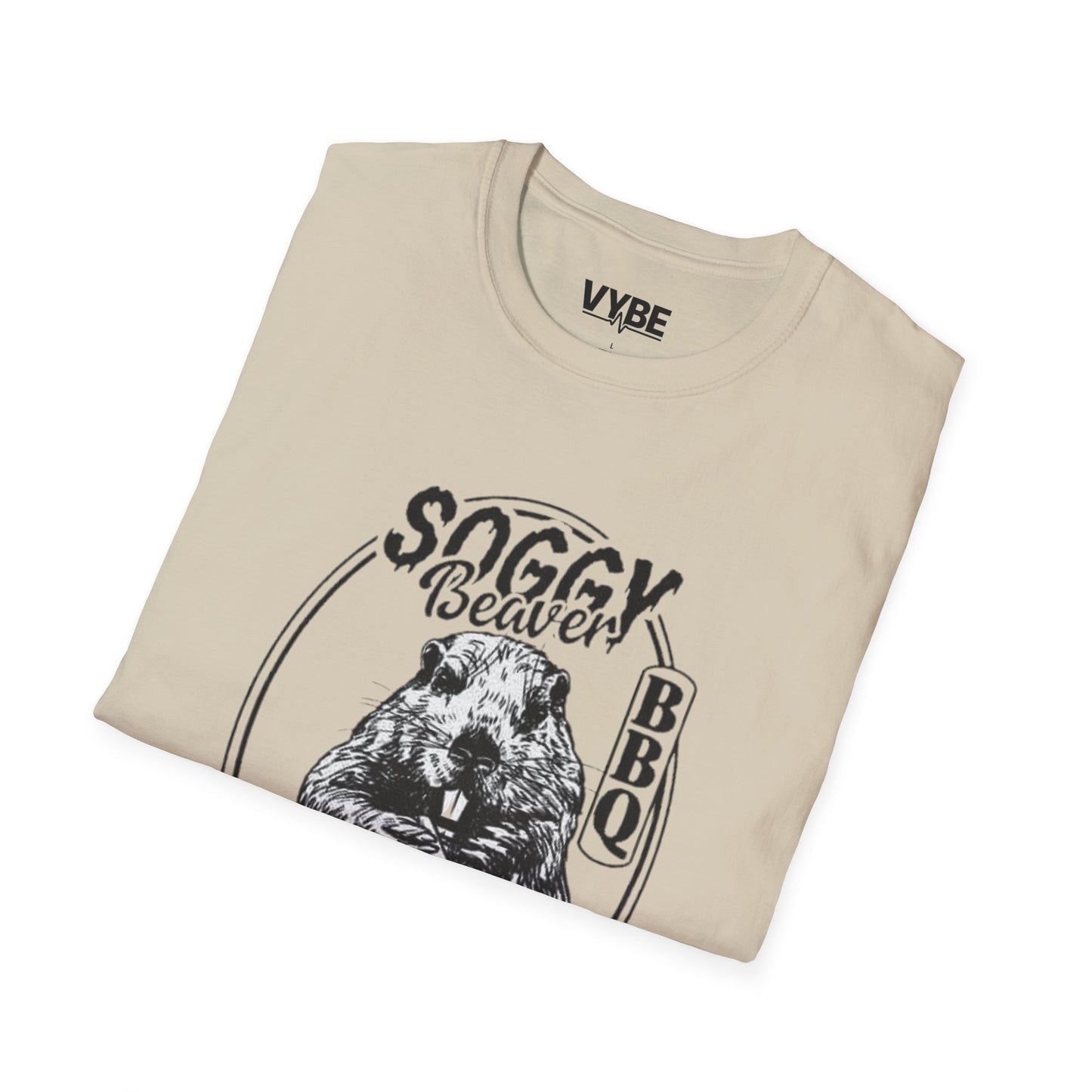 Funny Soggy Beaver BBQ T-Shirt - VYBE Shop