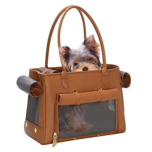 Premium Leather Pet Carrier - VYBE