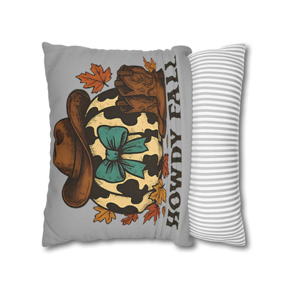 Howdy Fall Decorative Pillowcase - Cozy Autumn Home Decor, Farmhouse Style Decorative Pillow Cover, Perfect Fall Gift - VYBE Shop