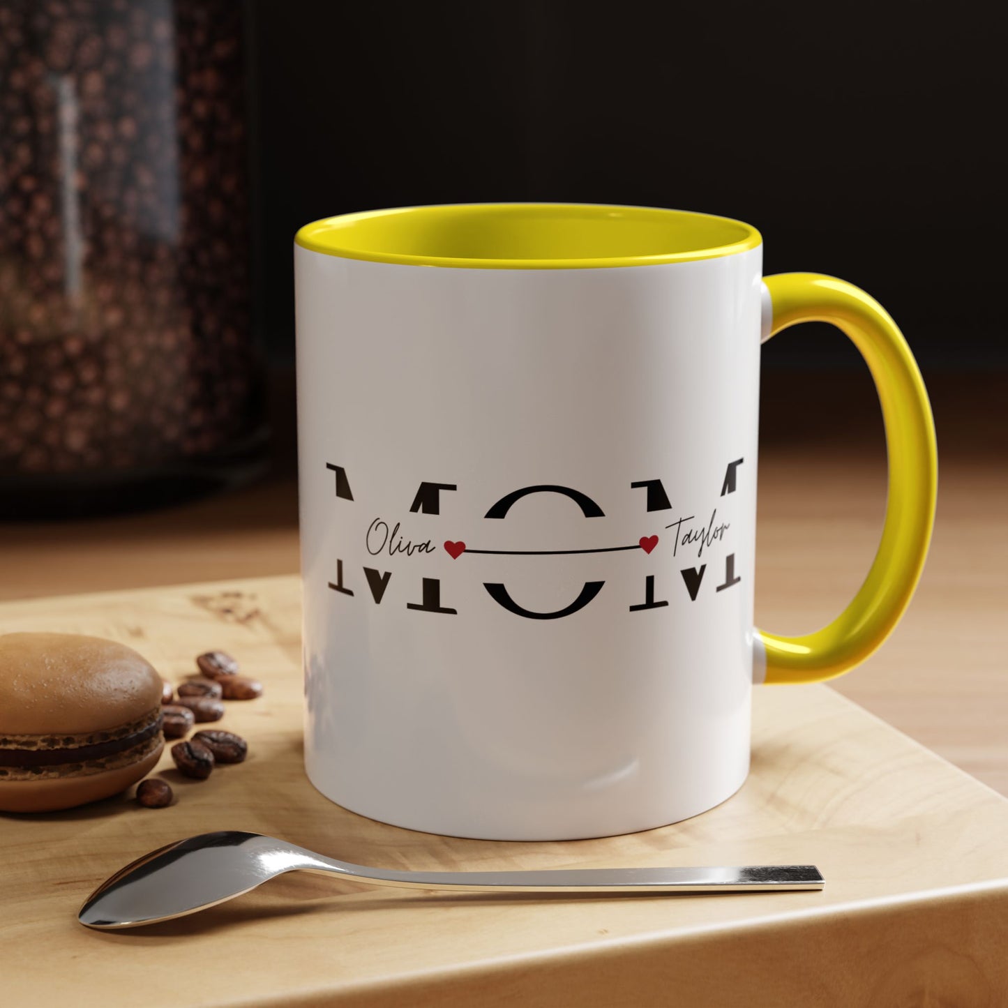 Personalized Mom Coffee Mug, Gift for Mother's Day, Customizable Mug for Mom, Family Coffee Mug, Heartfelt Coffee Cup - VYBE Shop