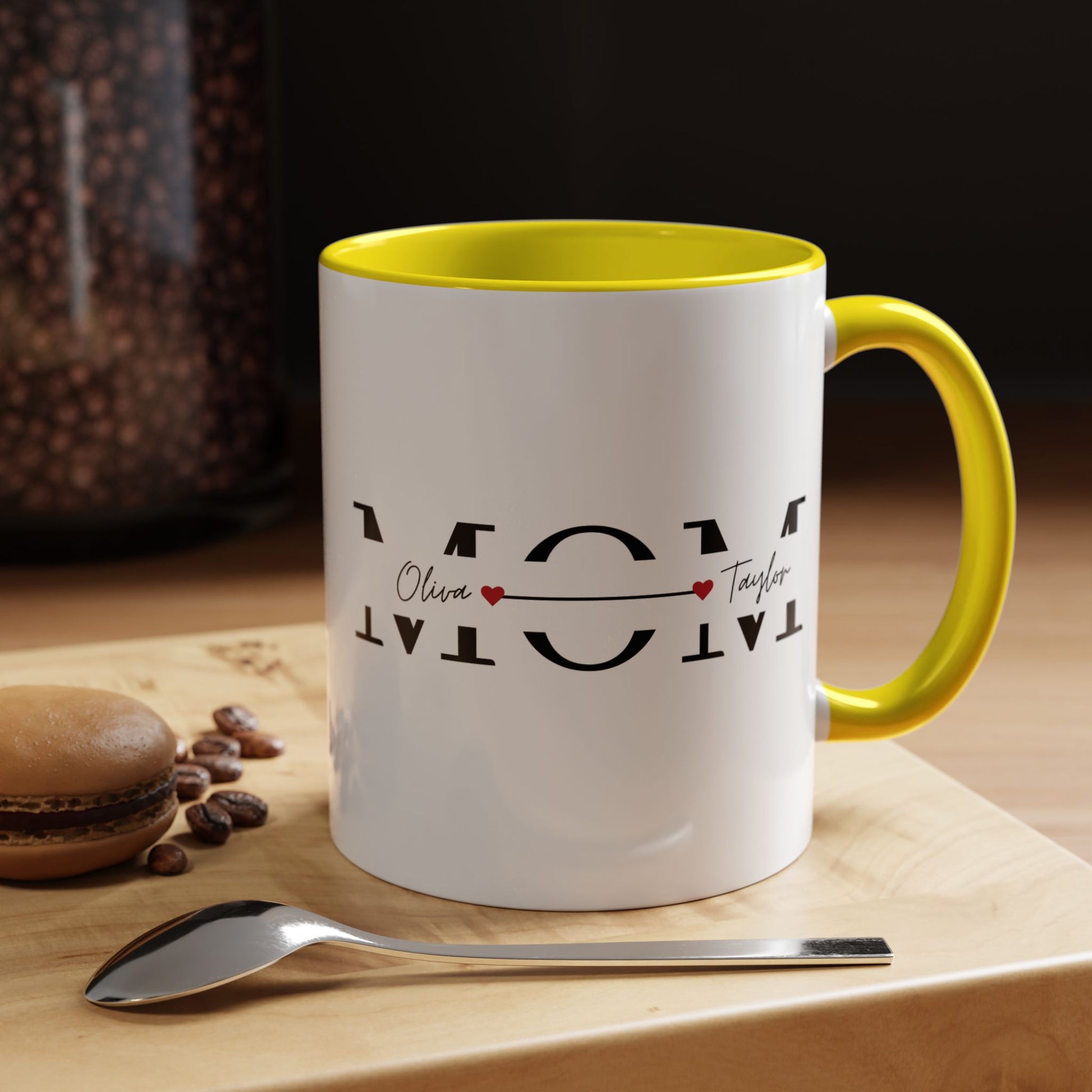 Personalized Mom Coffee Mug, Gift for Mother's Day, Customizable Mug for Mom, Family Coffee Mug, Heartfelt Coffee Cup - VYBE Shop