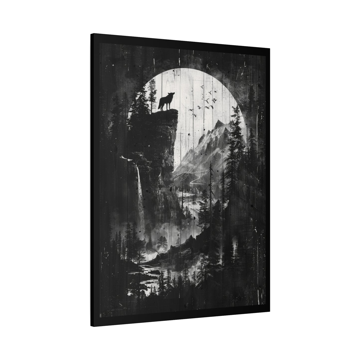 Artistic Wall Art, Canvas Print, Nature Decor, Bird Artwork, Home Aesthetic, Unique Gift, Wall Decor, Modern Art - VYBE Shop