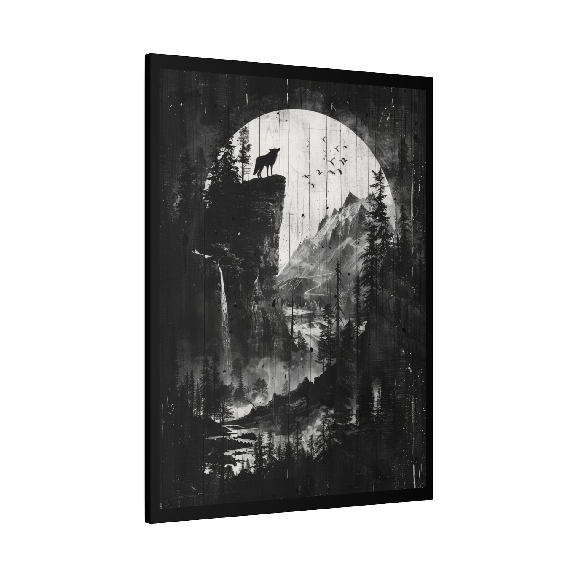 Artistic Wall Art, Canvas Print, Nature Decor, Bird Artwork, Home Aesthetic, Unique Gift, Wall Decor, Modern Art - VYBE Shop
