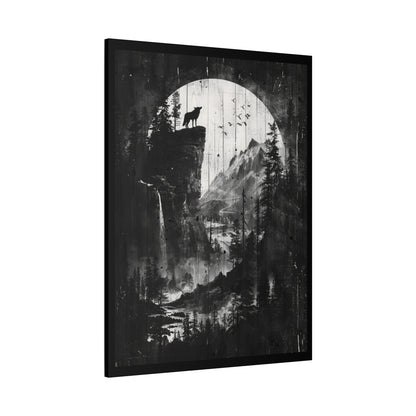 Artistic Wall Art, Canvas Print, Nature Decor, Bird Artwork, Home Aesthetic, Unique Gift, Wall Decor, Modern Art - VYBE Shop