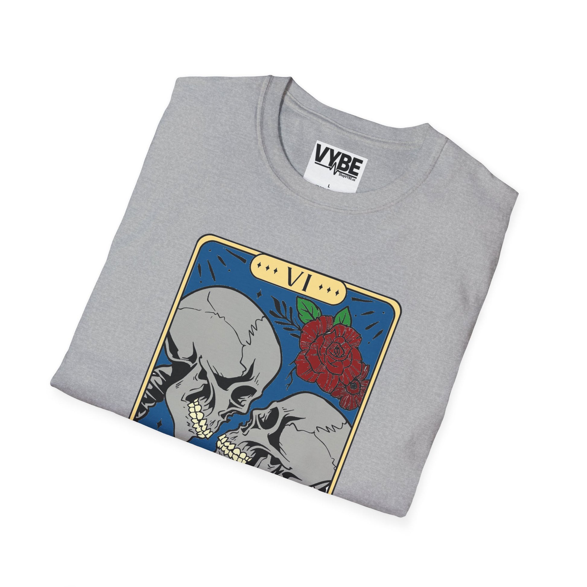 Vintage Lovers Tarot T-Shirt - VYBE Shop
