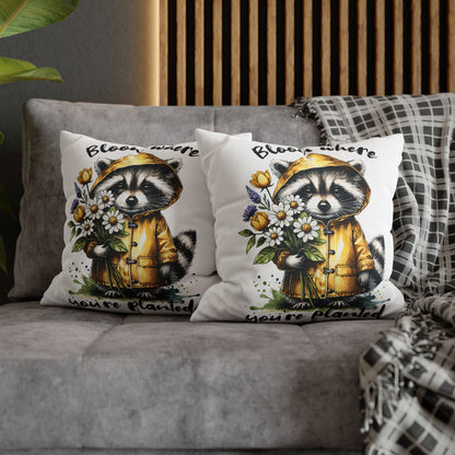 Whimsical Raccoon Pillowcase for Cozy Home Decor and Inspirational Bedroom Accent, Ideal Gift for Nature Lovers - VYBE Shop