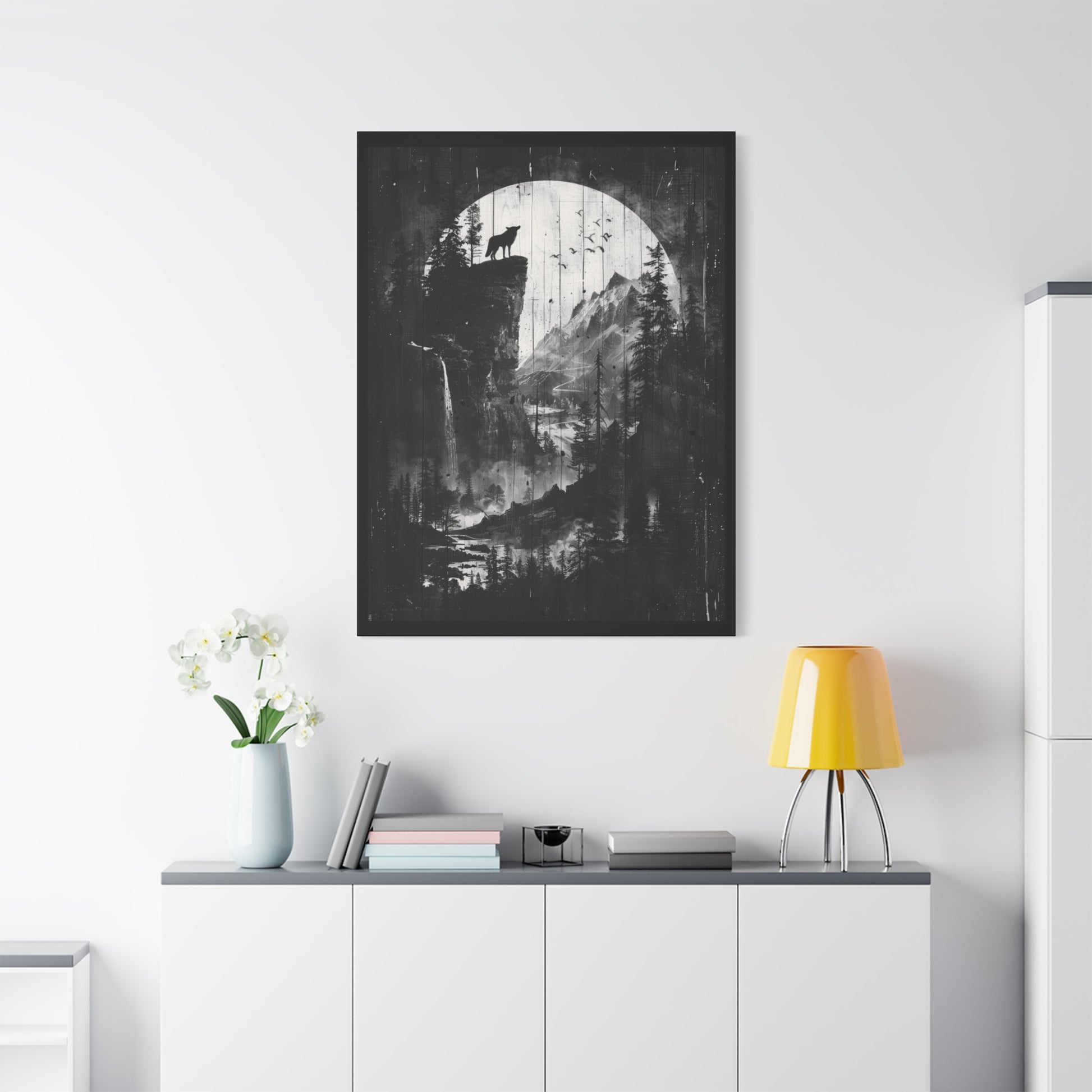 Artistic Wall Art, Canvas Print, Nature Decor, Bird Artwork, Home Aesthetic, Unique Gift, Wall Decor, Modern Art - VYBE Shop