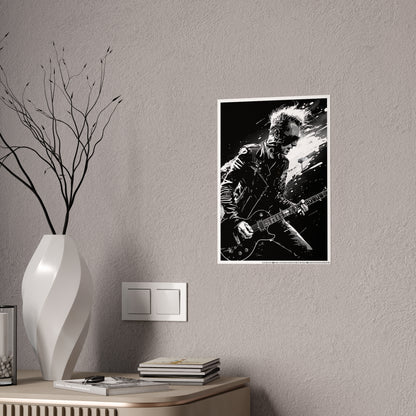 Edgy Rock Music Poster | Trendy Wall Art for Music Lovers - VYBE Shop