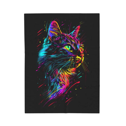Vibrant Cat Blanket