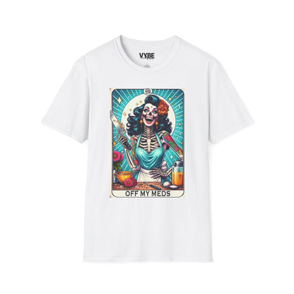 Off My Meds- Tarot T-Shirt - VYBE Shop