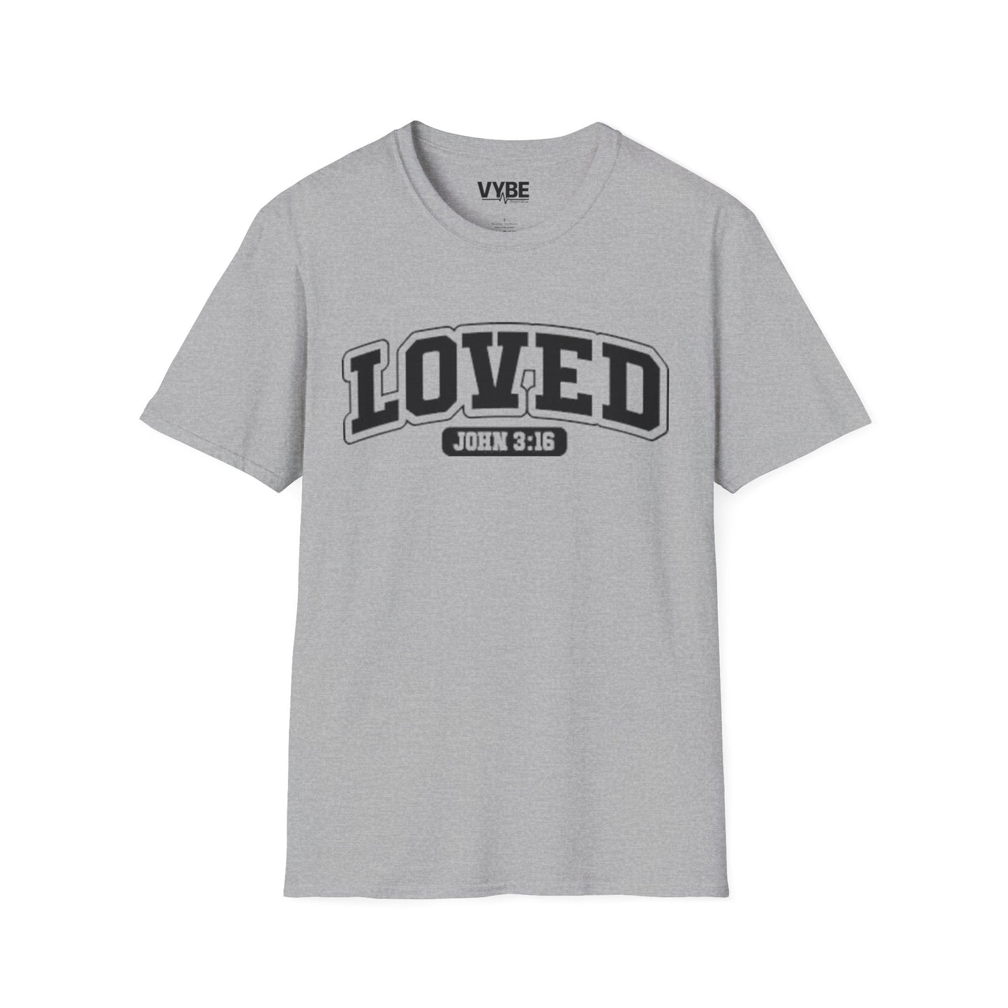 Loved John 3:16 Unisex Softstyle T-Shirt - VYBE