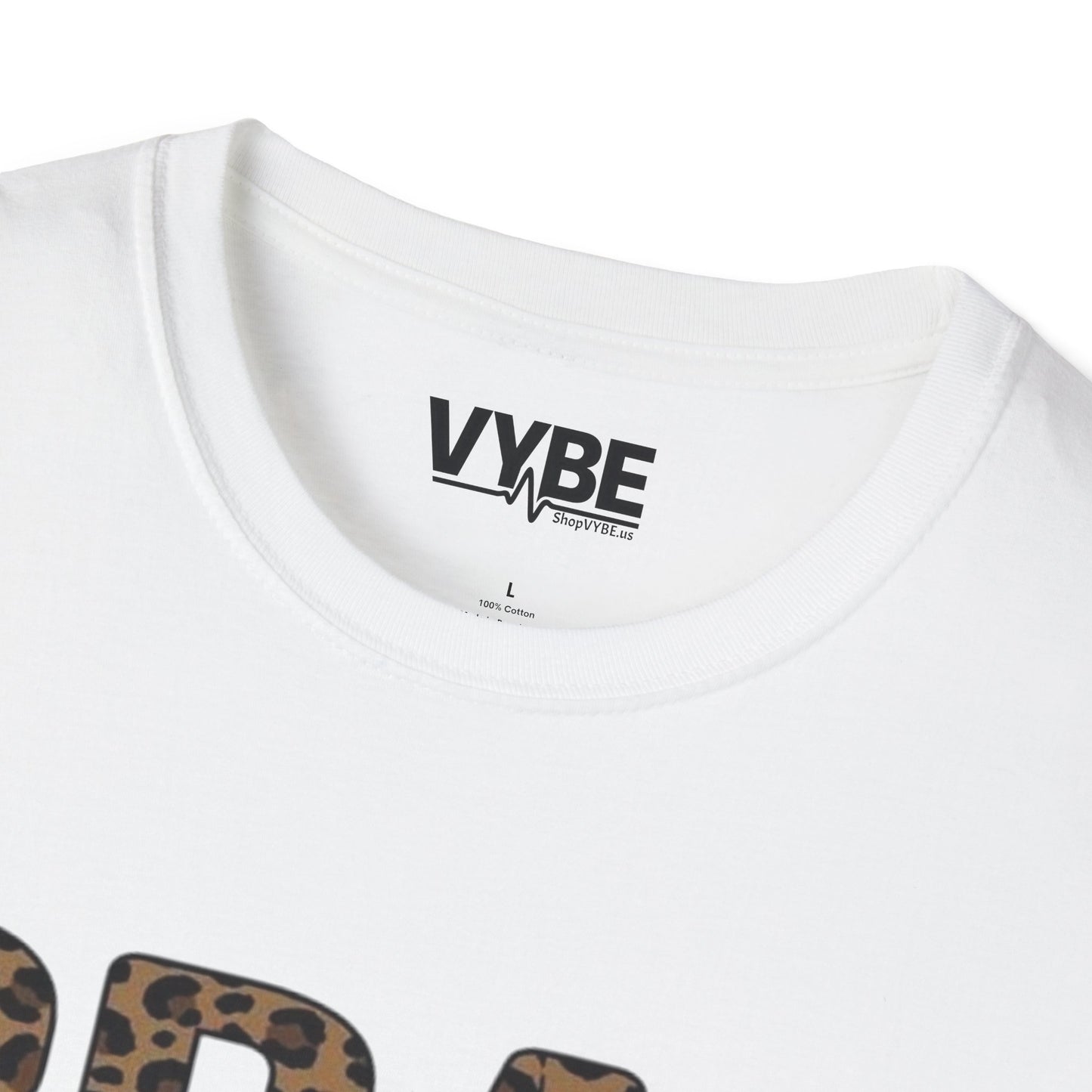 Pray Leopard Print T-Shirt - VYBE