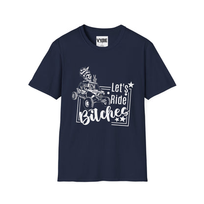 Funny- Let's Ride Fun Unisex T-Shirt, Biker Tee, Casual Outfit, Gift for Riders - VYBE Shop