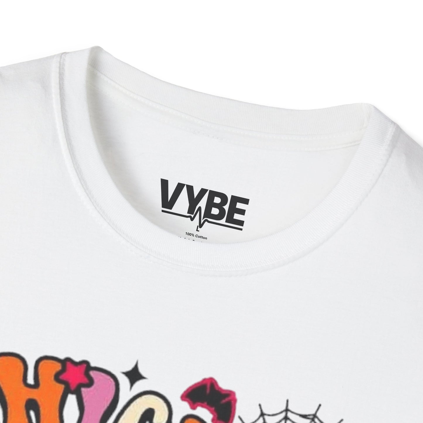 Halloween- Spooky Vibes T-Shirt, Cute Colorful Halloween Tee - VYBE Shop