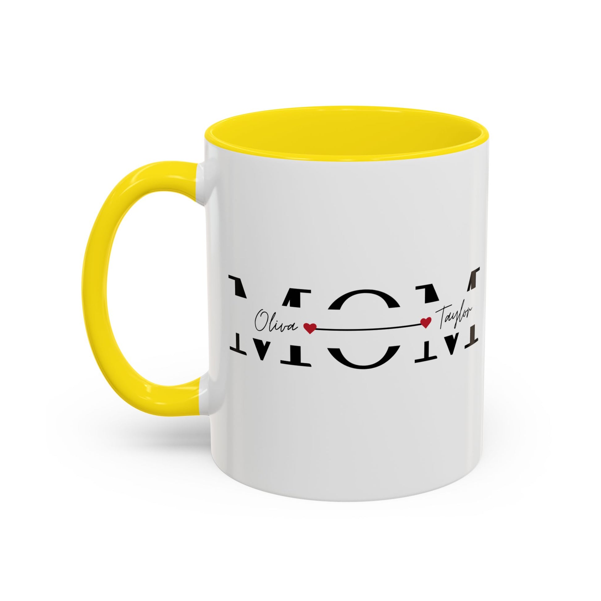 Personalized Mom Coffee Mug, Gift for Mother's Day, Customizable Mug for Mom, Family Coffee Mug, Heartfelt Coffee Cup - VYBE Shop