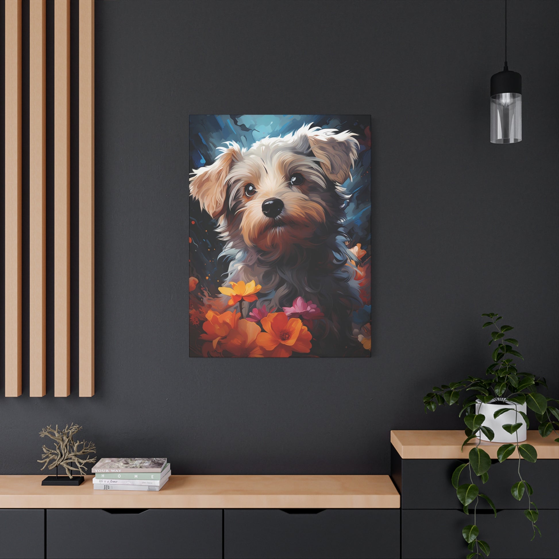 Yorkshire Terrier Canvas Art - Beautiful Pet Lover Gift for Dog Owners - VYBE Shop