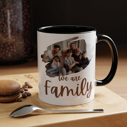 Customized Family Coffee Mug, Personalized Mug Gift, Add Your Family Photo - VYBE Shop