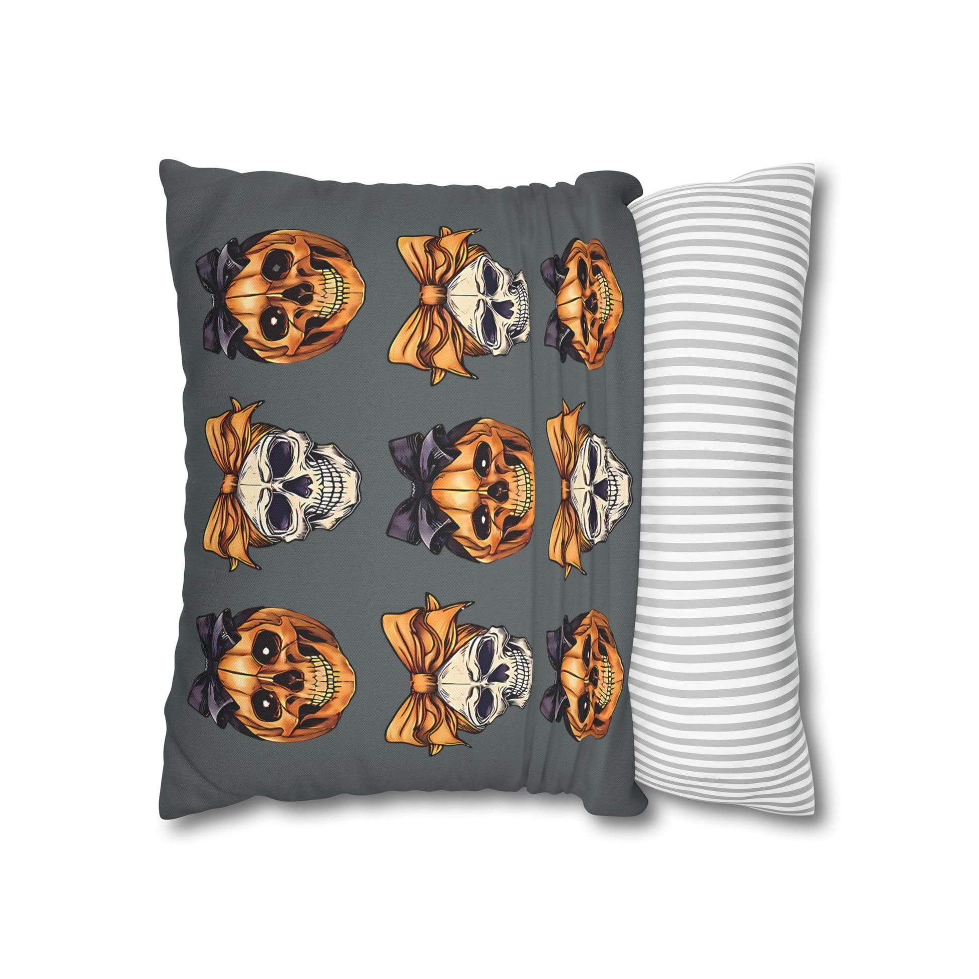 Halloween Skull Decor Pillowcase for Spooky Autumn Decoration and Perfect Gift for Witch Lovers - VYBE Shop