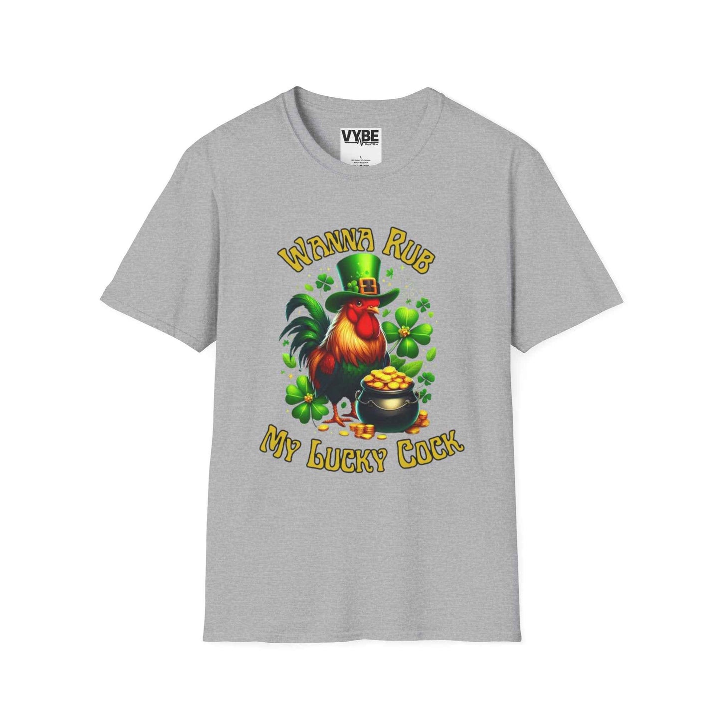 St. Patrick's Day Lucky Cock T-Shirt