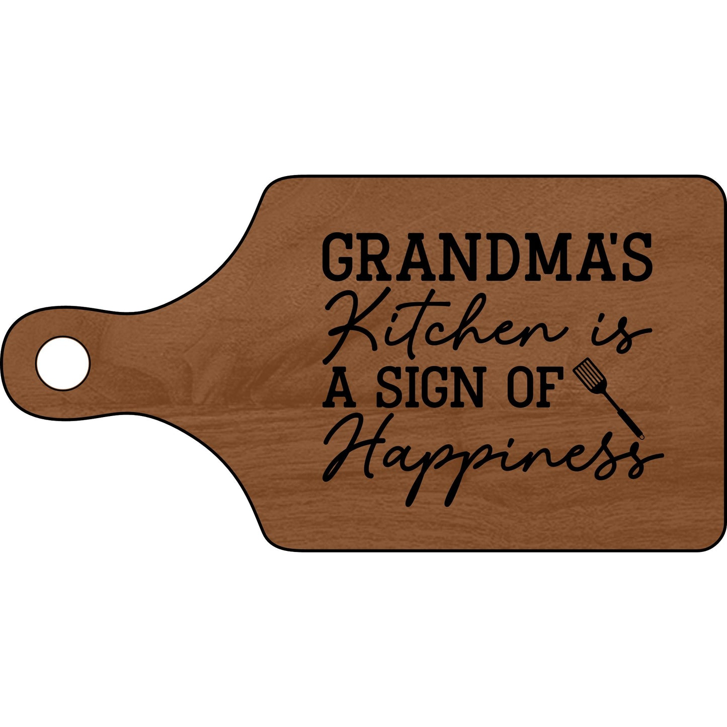 Grandma's Kitchen Cutting Board - Engraved Chef Gift & Unique Kitchen Decor - VYBE Shop