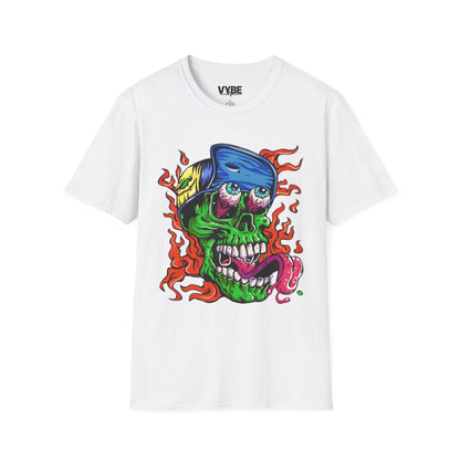 Skull Graphic Tee - VYBE Shop