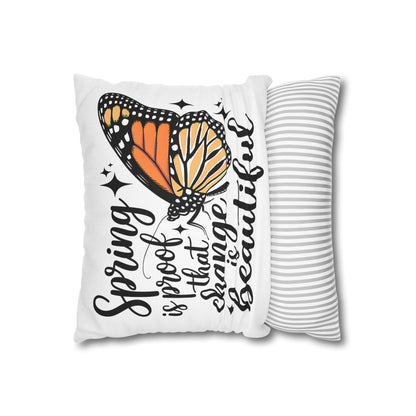 Spring Butterfly Pillowcase - Boho Home Decor for Nature Lovers, Perfect Spring Gift - VYBE Shop