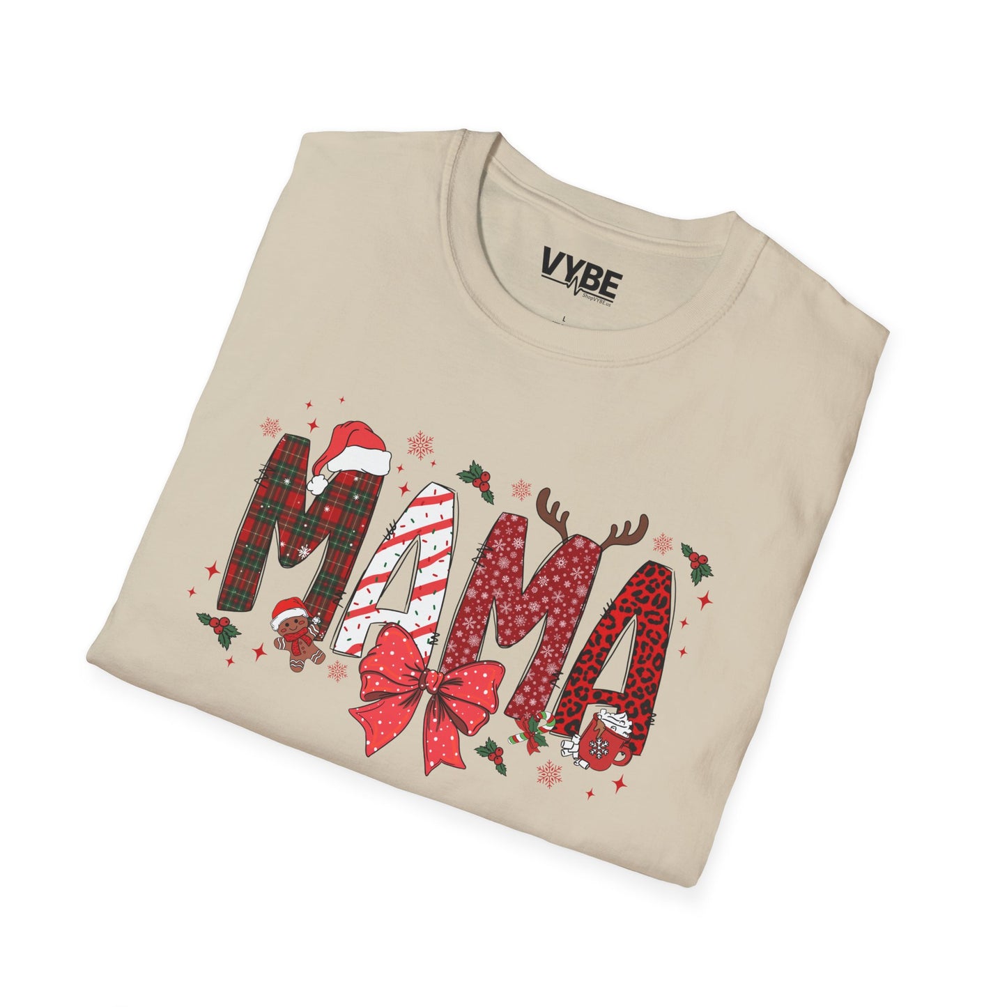 Christmas Mama T-Shirt - VYBE