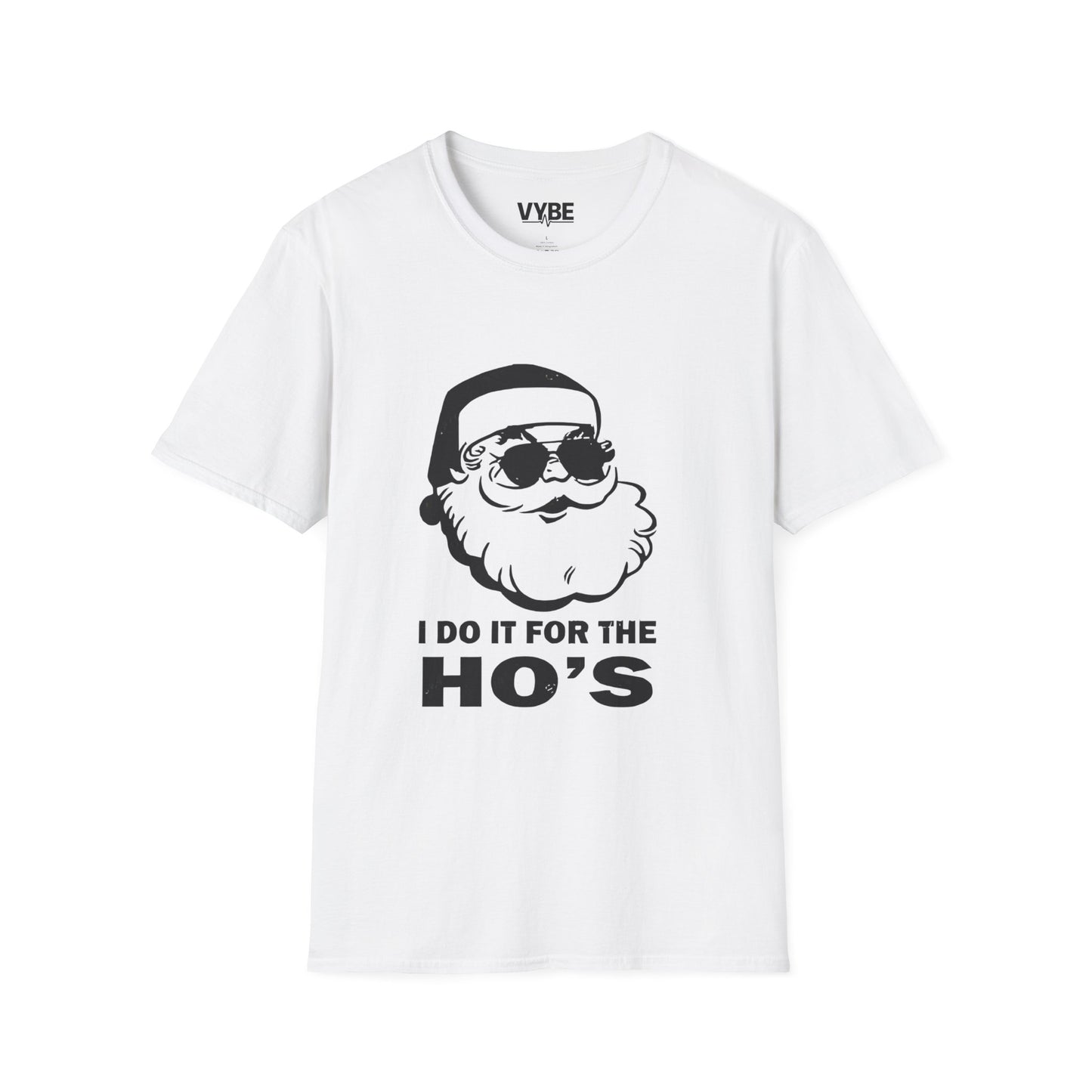 Christmas- Funny Holiday T-Shirt, Unisex Christmas Tee, Santa Humor Shirt, Novelty Graphic Tee - VYBE Shop