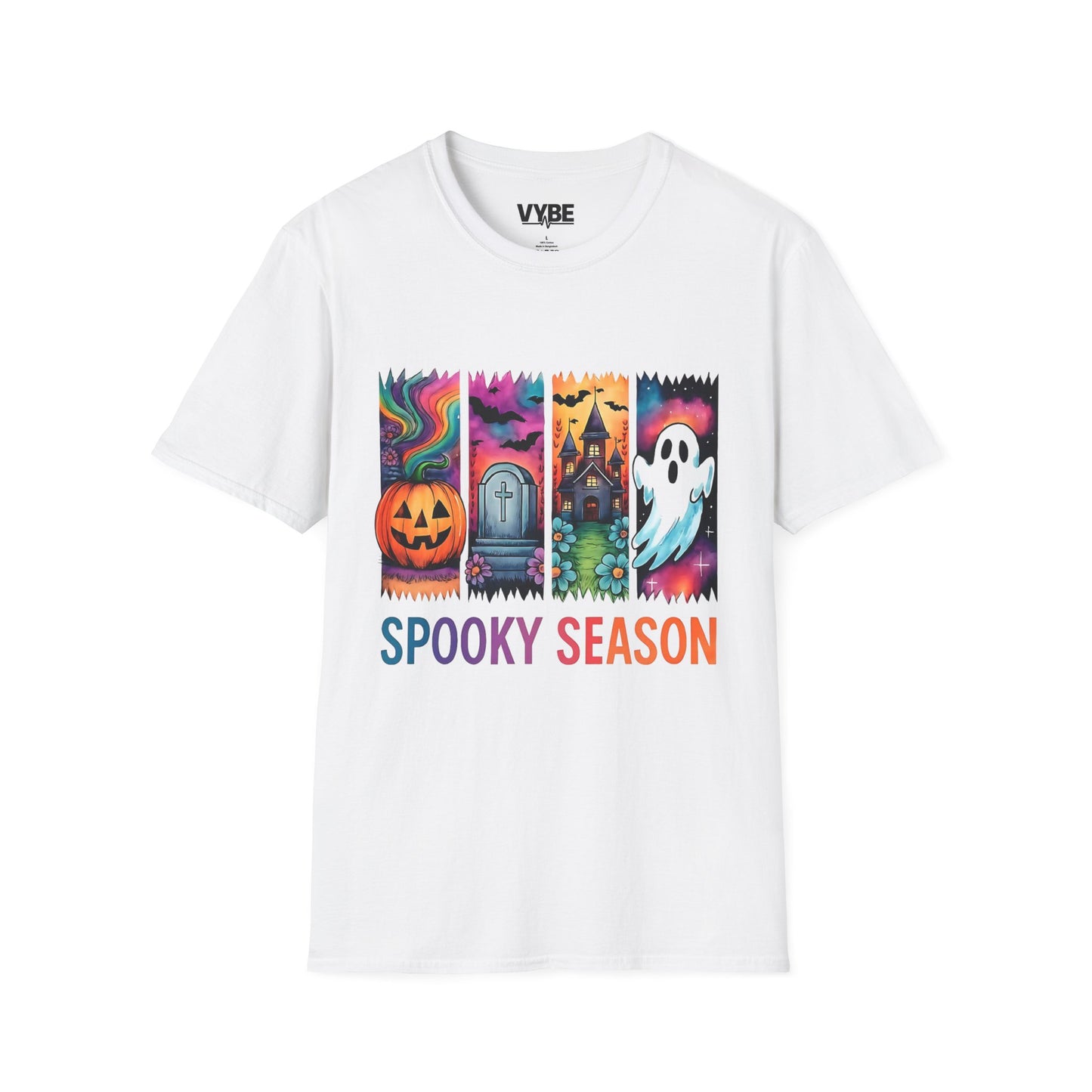 Halloween- Spooky Season T-Shirt - Fall Festivities, Costume Parties, Ghost Lovers, Pumpkin Fans - VYBE Shop