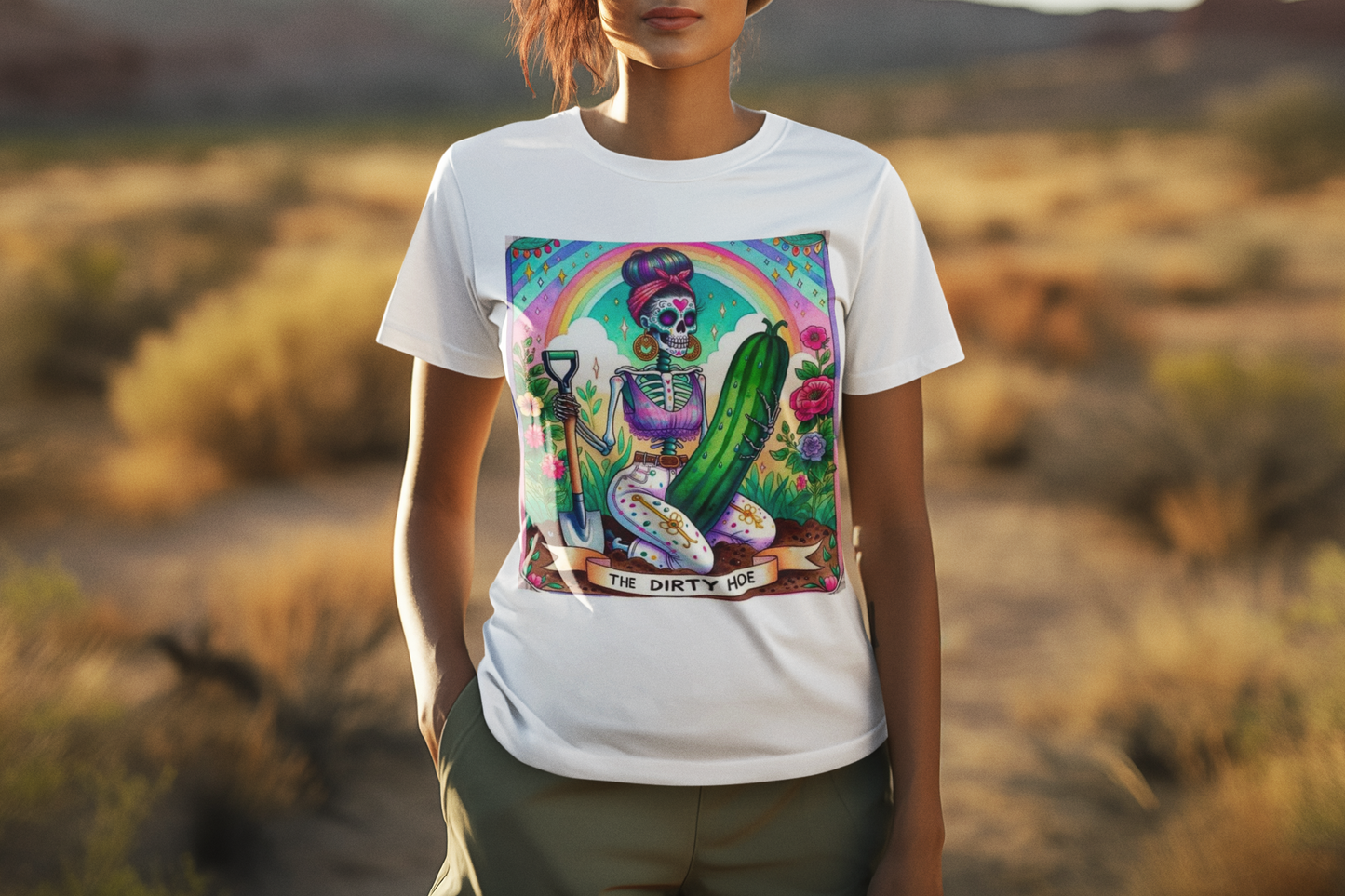 Tarot- The Dirty Hoe- Tarot T-Shirt, Funny and Trendy Design, Cute Gift - VYBE Shop
